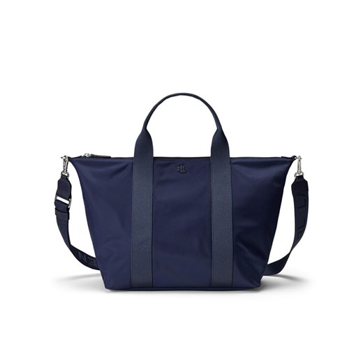 Torebka LAUREN RALPH LAUREN 431970158002 Granatowy ze sklepu eobuwie.pl w kategorii Torby Shopper bag - zdjęcie 183838829