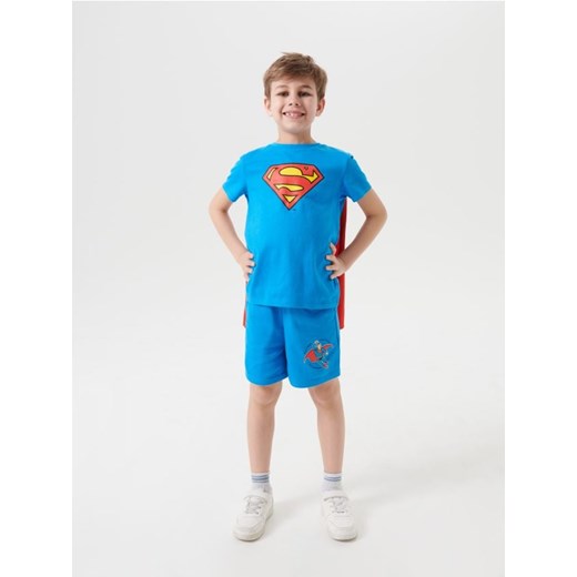 Sinsay - Komplet dzianinowy Superman - niebieski - id: 955BG-55X - marki Sinsay - 183839945 Sinsay - Komplet dzianinowy Superman - niebieski ze sklepu Sinsay w kategorii Komplety chłopięce - zdjęcie 183839945