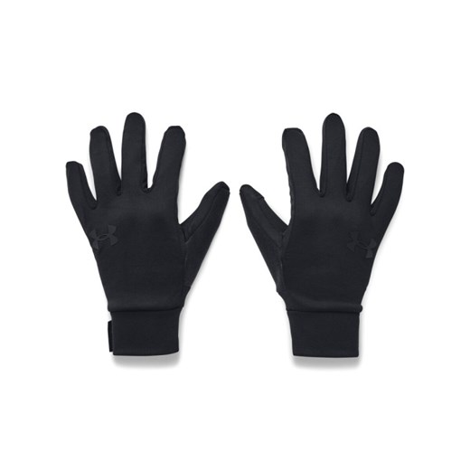 Męskie rękawiczki treningowe Under Armour UA Storm Liner Gloves - czarne ze sklepu Sportstylestory.com w kategorii Rękawiczki męskie - zdjęcie 183840427