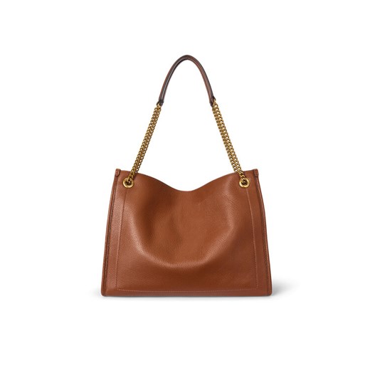 LAUREN RALPH LAUREN Torebka 431969352001 Brązowy ze sklepu MODIVO w kategorii Torby Shopper bag - zdjęcie 183840855
