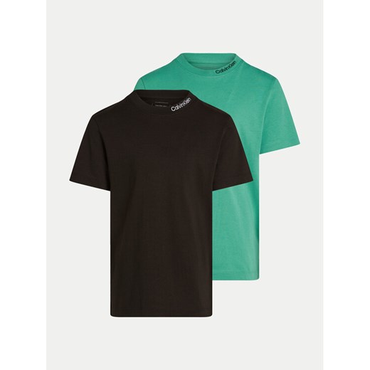 Calvin Klein Jeans Komplet 2 t-shirtów Embro IB0IB02444 Kolorowy Regular Fit ze sklepu MODIVO w kategorii T-shirty chłopięce - zdjęcie 183840886