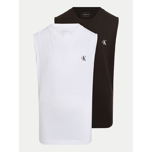 Calvin Klein Jeans Komplet 2 topów Monologo IB0IB02443 Kolorowy Regular Fit ze sklepu MODIVO w kategorii Komplety chłopięce - zdjęcie 183840907
