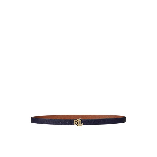 LAUREN RALPH LAUREN Pasek Damski 412912038012 Granatowy ze sklepu MODIVO w kategorii Paski damskie - zdjęcie 183840938