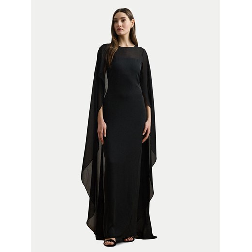 LAUREN RALPH LAUREN Sukienka wieczorowa 253951606001 Czarny Slim Fit ze sklepu MODIVO w kategorii Sukienki - zdjęcie 183842036
