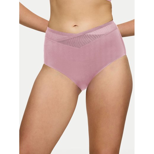 Triumph Figi klasyczne z wysokim stanem True Shape Sensation 10218231 Różowy ze sklepu MODIVO w kategorii Majtki damskie - zdjęcie 183842187