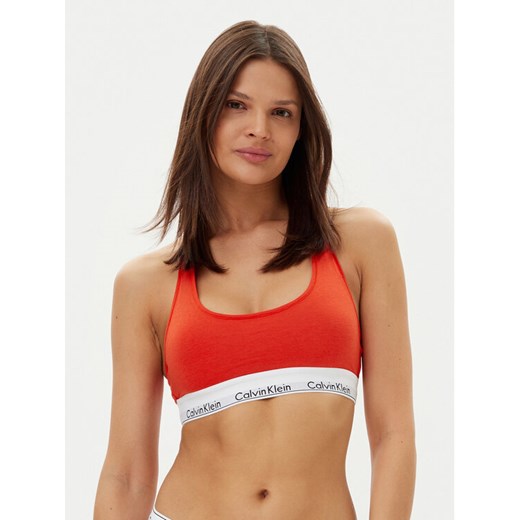 Calvin Klein Underwear Biustonosz top 0000F3785E Czerwony ze sklepu MODIVO w kategorii Biustonosze - zdjęcie 183842219