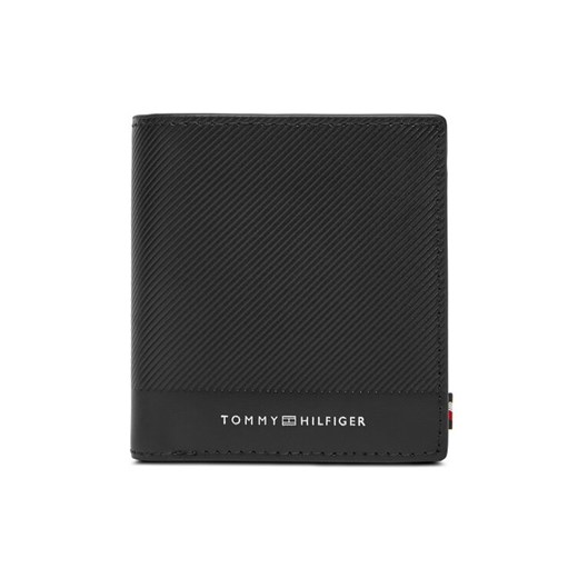 Tommy Hilfiger Duży Portfel Męski Th Foundation Trifold AM0AM13510 Czarny ze sklepu MODIVO w kategorii Portfele męskie - zdjęcie 183842255