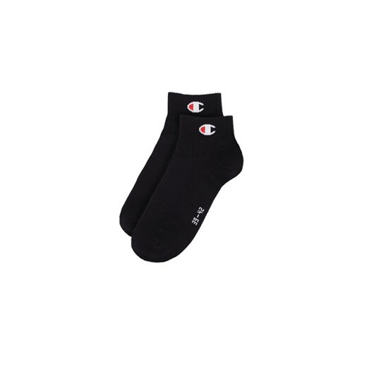 Champion Zestaw 3 par niskich skarpet unisex U20099-KK001 (39-42) Czarny Champion 39_42 MODIVO