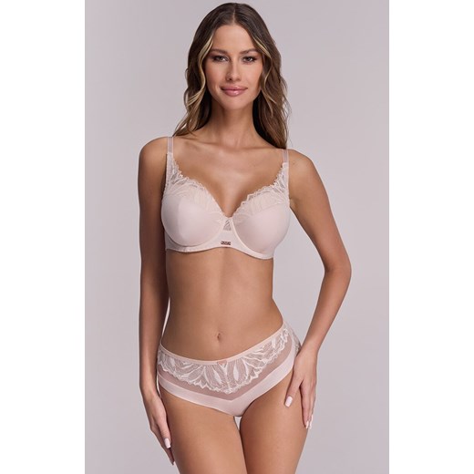 Ava figi damskie z wysokim stanem beżowe 2107, Kolor beżowy, Rozmiar 3XL, Ava ze sklepu Intymna w kategorii Majtki damskie - zdjęcie 183843328