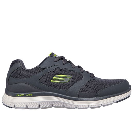 Buty męskie Skechers Flex Advantage 4.0 232225CHAR - szare ze sklepu streetstyle24.pl w kategorii Buty sportowe męskie - zdjęcie 183843448
