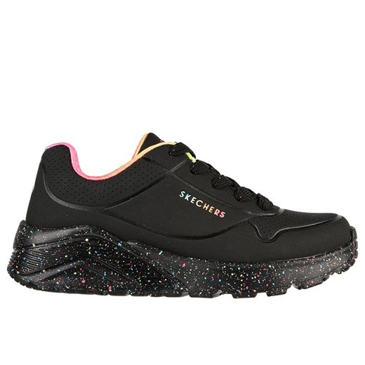 Buty dziecięce Skechers Uno Lite Rainbow Speckle 310456LBKMT - czarne ze sklepu streetstyle24.pl w kategorii Buty sportowe dziecięce - zdjęcie 183843449