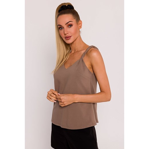 made of emotion Top w kolorze jasnobrązowym ze sklepu Limango Polska w kategorii Bluzki damskie - zdjęcie 183843465