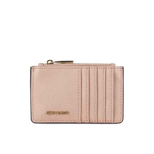 Etui na karty kredytowe GINO ROSSI QYL0022 Różowy ze sklepu eobuwie.pl w kategorii Portfele damskie - zdjęcie 183843626