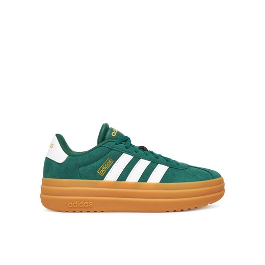 Sneakersy adidas Vl Court Bold JP6917 Zielony ze sklepu eobuwie.pl w kategorii Buty sportowe damskie - zdjęcie 183843629