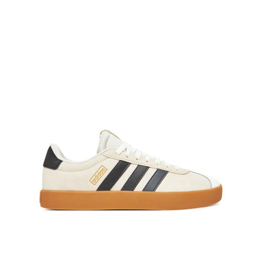 Sneakersy adidas VL COURT 3.0 JP5351 Beżowy ze sklepu eobuwie.pl w kategorii Buty sportowe damskie - zdjęcie 183843665