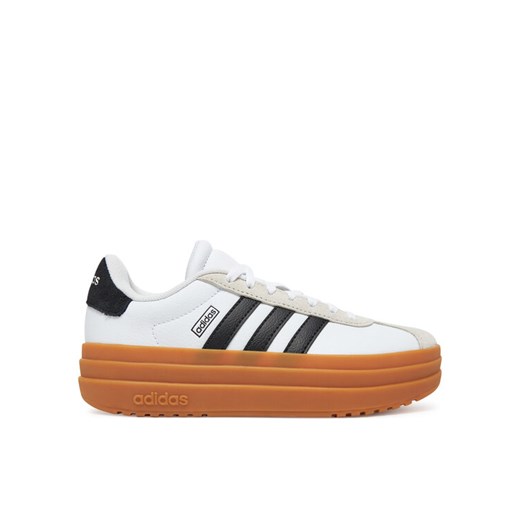 Sneakersy adidas VL COURT BOLD JQ8065 Biały ze sklepu eobuwie.pl w kategorii Buty sportowe dziecięce - zdjęcie 183843746