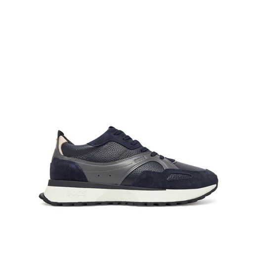 Sneakersy BOSS Jonah 50548782 Granatowy ze sklepu eobuwie.pl w kategorii Buty sportowe męskie - zdjęcie 183843777