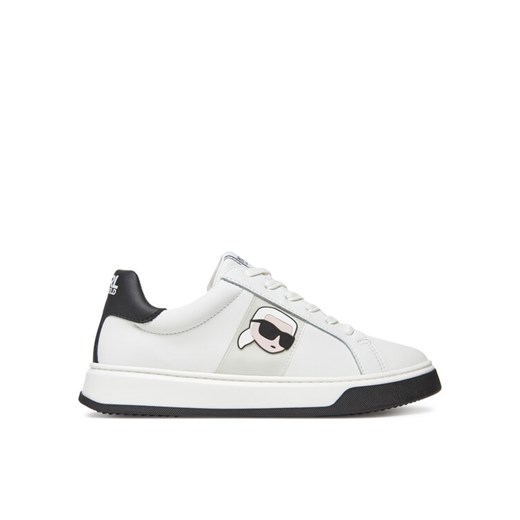 Sneakersy Karl Lagerfeld Kids Z30380 S Biały ze sklepu eobuwie.pl w kategorii Buty sportowe dziecięce - zdjęcie 183843788