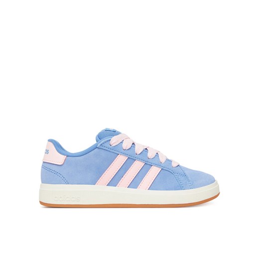 Sneakersy adidas Grand Court 00S K JR2228 Niebieski ze sklepu eobuwie.pl w kategorii Buty sportowe dziecięce - zdjęcie 183843797