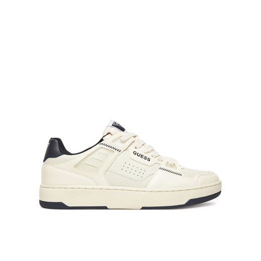 Sneakersy Guess FMTVIN-ELE12 Écru ze sklepu eobuwie.pl w kategorii Buty sportowe męskie - zdjęcie 183843888