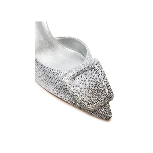 Szpilki Menbur 25902 Srebrny Menbur 37 eobuwie.pl