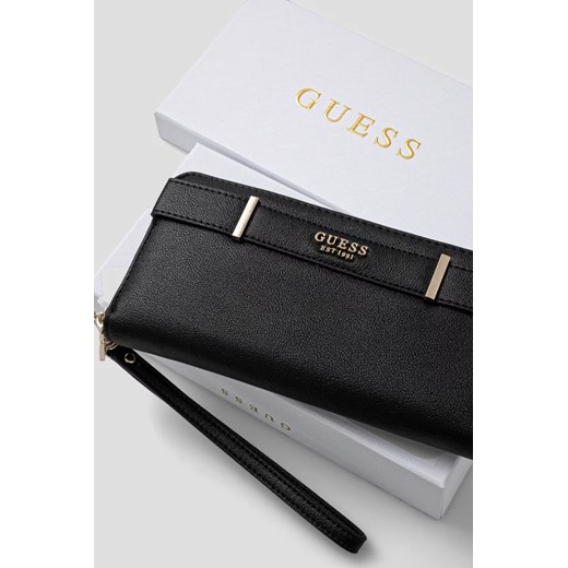 GUESS Czarny damski portfel Anadela Slg ze sklepu outfit.pl w kategorii Portfele damskie - zdjęcie 183847718