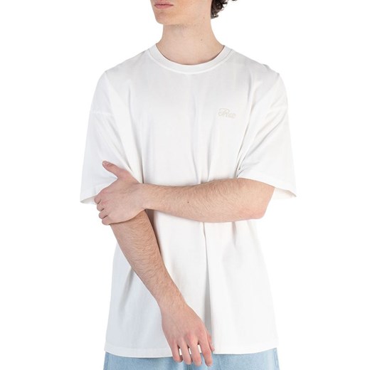 Koszulka męska Prosto Hex Cream KL251MTEE1024 - biała ze sklepu streetstyle24.pl w kategorii T-shirty męskie - zdjęcie 183847895