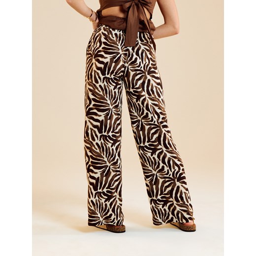 Spodnie damskie Sinsay z wiskozy 