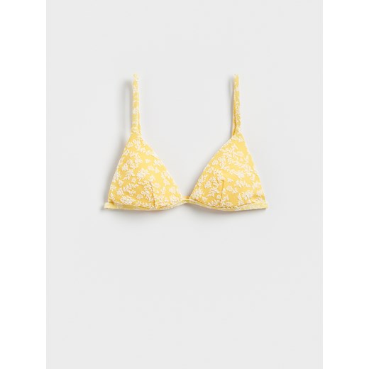 Reserved - Góra od bikini - jasnożółty ze sklepu Reserved w kategorii Stroje kąpielowe - zdjęcie 183850407