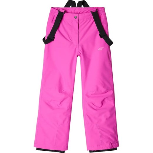 Spodnie narciarskie dziewczęce na szelkach TFTRF659 4F ze sklepu SPORT-SHOP.pl w kategorii Spodnie dziewczęce - zdjęcie 183850909