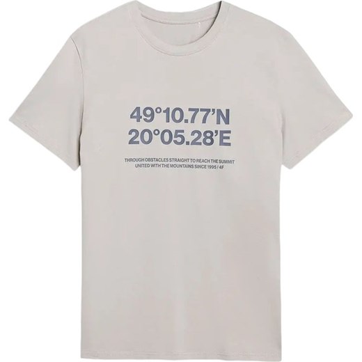 Koszulka męska TTSHM2209 4F ze sklepu SPORT-SHOP.pl w kategorii T-shirty męskie - zdjęcie 183850925
