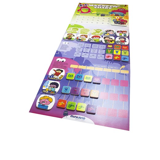 Miniland Gra magnetyczna &quot;Tasks and rewards&quot; - 3+ ze sklepu Limango Polska w kategorii Puzzle - zdjęcie 183851275