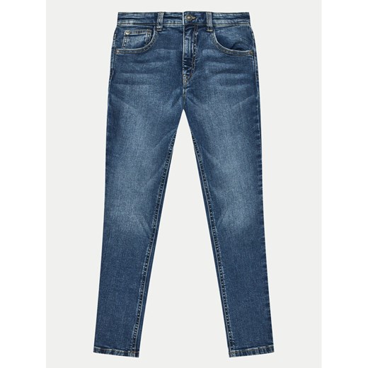 United Colors Of Benetton Jeansy 42VXCE00K Granatowy Skinny Fit ze sklepu MODIVO w kategorii Spodnie chłopięce - zdjęcie 183851648