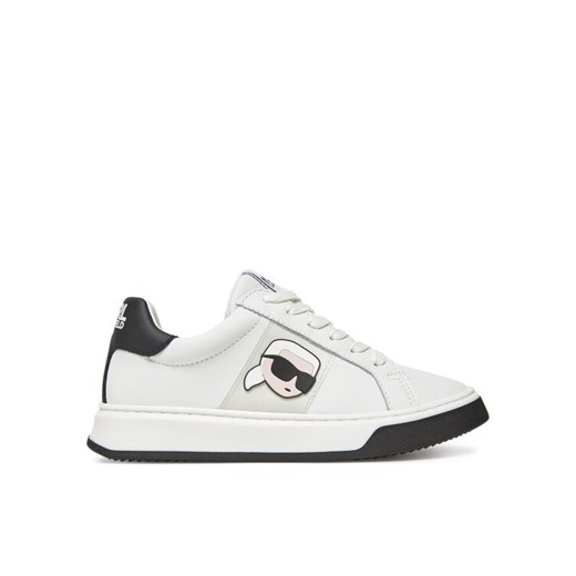 Karl Lagerfeld Kids Sneakersy Z30380 M Biały ze sklepu MODIVO w kategorii Buty sportowe dziecięce - zdjęcie 183851705