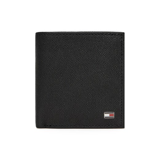 Tommy Hilfiger Duży Portfel Męski Th Flag Trifold AM0AM13521 Czarny ze sklepu MODIVO w kategorii Portfele męskie - zdjęcie 183851748