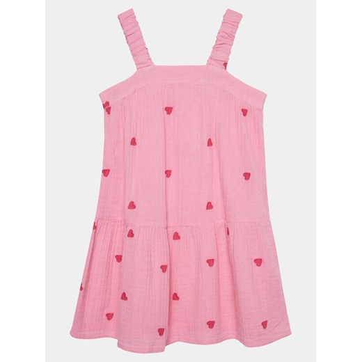 Pieces KIDS Sukienka 17139132 Fioletowy Loose Fit ze sklepu MODIVO w kategorii Sukienki dziewczęce - zdjęcie 183851785