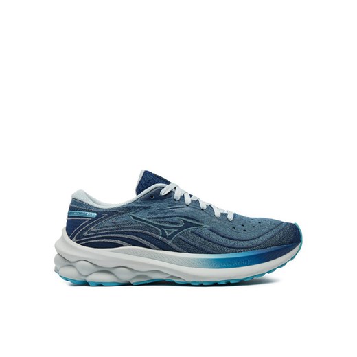 Mizuno Buty do biegania Wave Skyrise 5 J1GD2409 Niebieski ze sklepu MODIVO w kategorii Buty sportowe damskie - zdjęcie 183851795