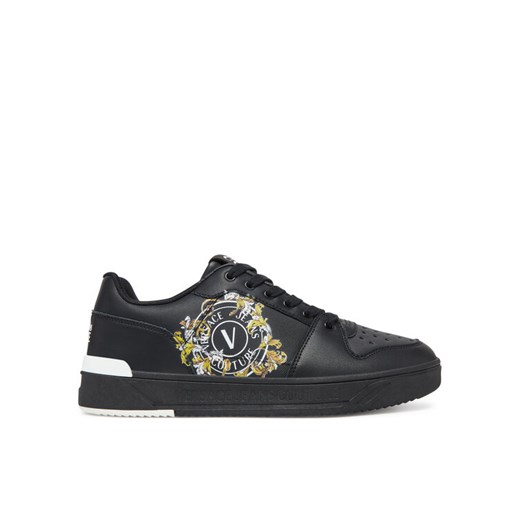 Versace Jeans Couture Sneakersy 78YA3SJ1 Czarny ze sklepu MODIVO w kategorii Buty sportowe męskie - zdjęcie 183851885