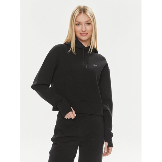 Lacoste Bluza SF0281 Czarny Regular Fit ze sklepu MODIVO w kategorii Bluzy damskie - zdjęcie 183851906