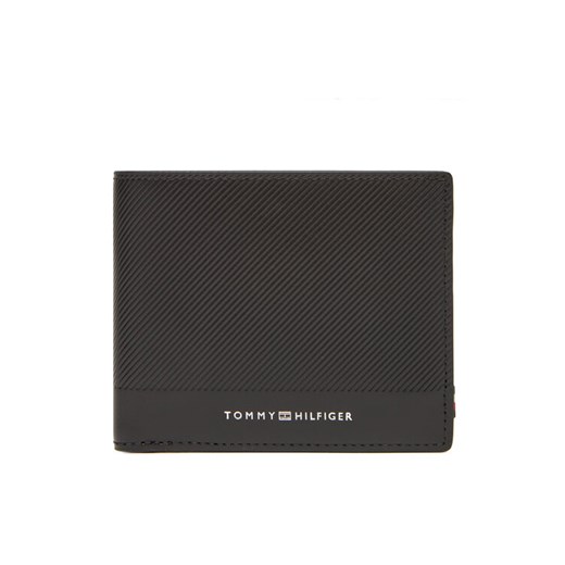 Tommy Hilfiger Duży Portfel Męski Th Foundation Mini Cc Wallet AM0AM13507 Czarny ze sklepu MODIVO w kategorii Portfele męskie - zdjęcie 183851909