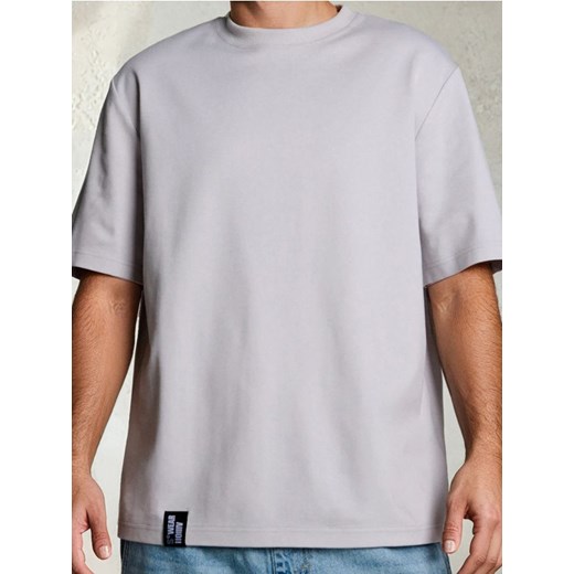 Sinsay - Bluza z krótkim rękawem - kremowy ze sklepu Sinsay w kategorii T-shirty męskie - zdjęcie 183855188