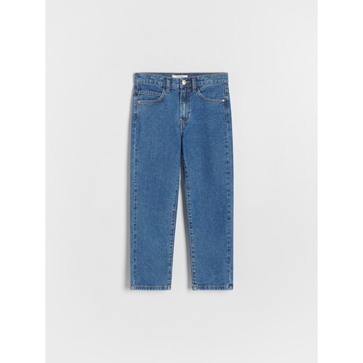 Reserved - Classic denim straight - niebieski ze sklepu Reserved w kategorii Spodnie chłopięce - zdjęcie 183855865