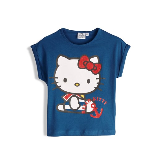GATE Bawełniana koszulka Hello Kitty 4Y ze sklepu gateshop w kategorii Bluzki dziewczęce - zdjęcie 183856467