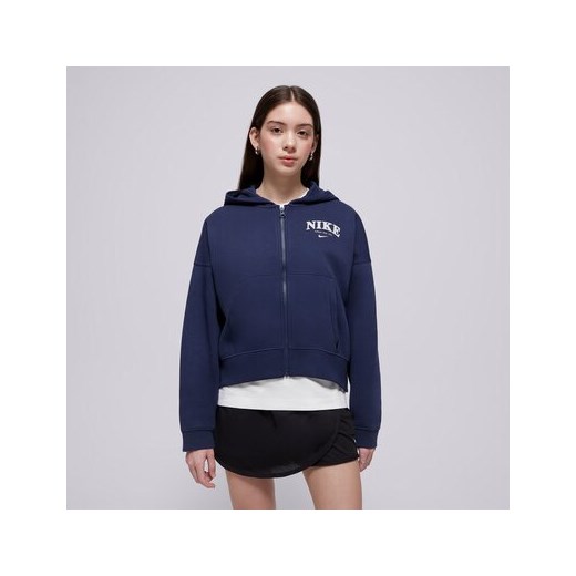 NIKE BLUZA ROZPINANA G NSW FLC FZ HOODIE GIRL ze sklepu Sizeer w kategorii Bluzy damskie - zdjęcie 183857025