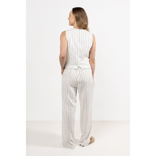 Awama Kamizelka w kolorze kremowym L Limango Polska promocja