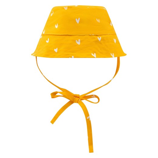 Swim Essentials Kapelusz &quot;Kiss Sun&quot; w kolorze pomarańczowym ze sklepu Limango Polska w kategorii Czapki dziecięce - zdjęcie 183857416