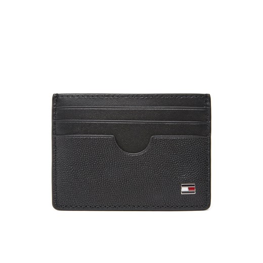 Etui na karty kredytowe Tommy Hilfiger Th Flag Cc Holder AM0AM13517 Czarny ze sklepu eobuwie.pl w kategorii Portfele męskie - zdjęcie 183857607