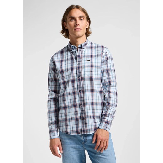 LEE MĘSKA KOSZULA LEE LEE BUTTON DOWN AURORA SEPIA PLAID 112363687 ze sklepu YouNeedit.pl w kategorii Koszule męskie - zdjęcie 183858876