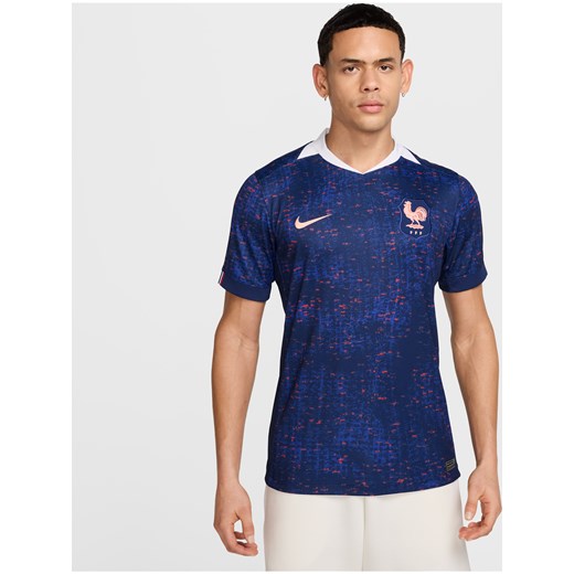 Męska koszulka piłkarska Nike Dri-FIT FFF Stadium 2025 (drużyna kobiet) (wersja domowa) – replika - Niebieski ze sklepu Nike poland w kategorii T-shirty męskie - zdjęcie 183860358