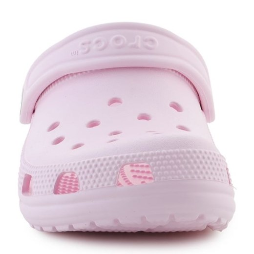 Klapki damskie Crocs z gumy bez zapięcia płaskie